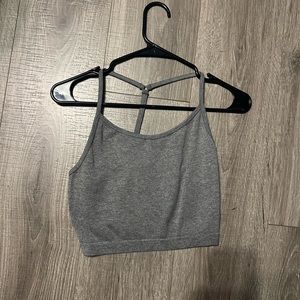 Grey Sports Bra. Size XL.